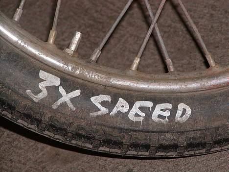 Puch Monza 3 gear - Custom made dækskrift? billede 7