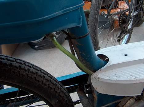 Honda Amigo - Benzin slange i neon-grøn billede 4