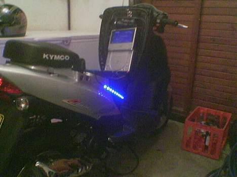 Kymco agility byttet til choppe - dvden er ikke sat fast der billede 1
