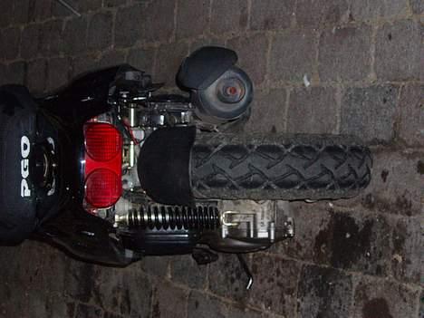 PGO Hot 50 - Bagfra :) I stedet for en Røvplade, vil jeg prøve at sætte Gitter, og se hvordan det kommer til at se ud:D billede 7