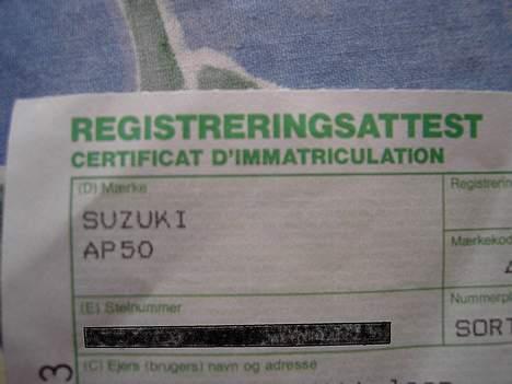 Suzuki ap 50 billede 7