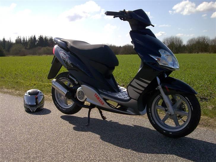 Yamaha Jog R Solgt - Jog R og Takachi TK 36 med Spejlvisir billede 3