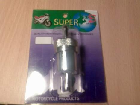 Suzuki Fz50 Solgt´! - Chrome Benzin filter(helt nyt) billede 5