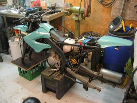 Derbi Senda X-Treme - SOLGT - Lige da jeg fik den.. Den var ikke for køn! billede 8