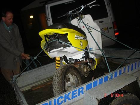 Piaggio Typhoon // BYTTET // - var over og hente det gule lun 2 til en af mine venner  billede 20