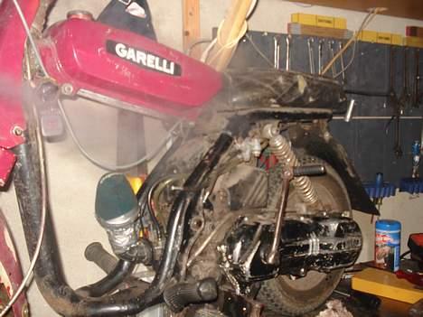 Yamaha passola (ombygget) - maskinen på operationsbordet.. billede 2