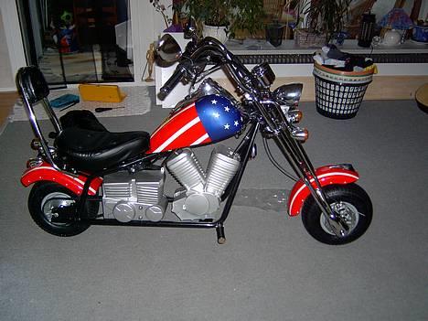 MiniBike 2xMini Harley [Solgt] billede 1