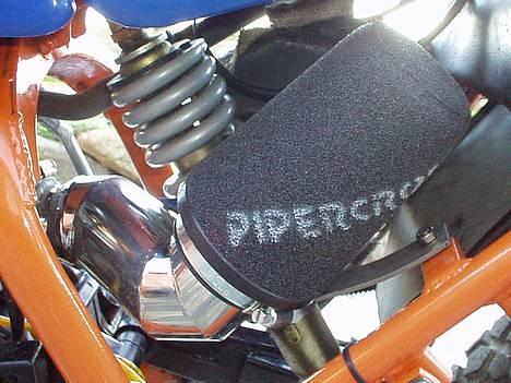 Suzuki RMX -TEAM SVIN- - Mit nye luft filter Pipercross! Røret har min kammerat lavet i rustfristål er blevet poleret op så det ligner chrom... billede 8