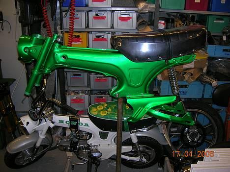 Honda AA Dax Mean green machine - I montage stativet billede 3