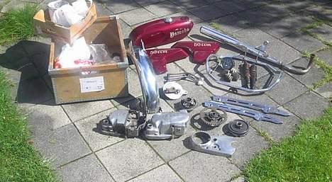 Yamaha 4 gear SOLGT - Her er så en bunke ekstra dele. :-) billede 5