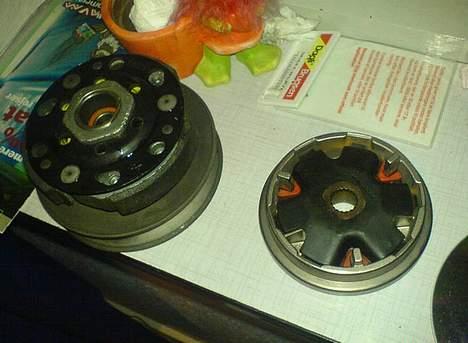 PGO Hot50 til salg 6kg - malossi multivario og hebo kobling billede 8