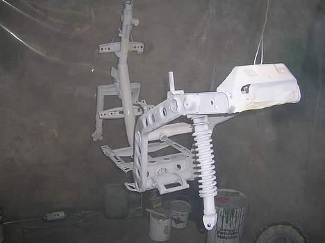 Piaggio Typhoon skrottet! - Da den lige er sandblæst inden den skulle males billede 19