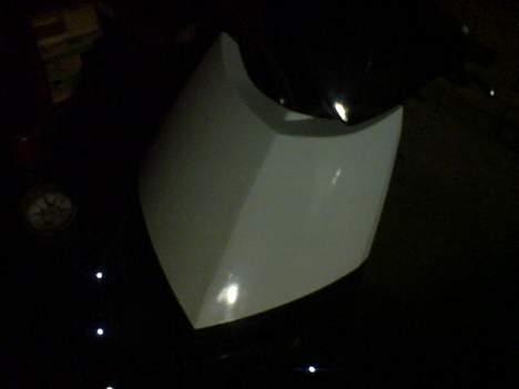 Suzuki Estilete - har også lige spartlet slissen i front skjoldet..... billede 14