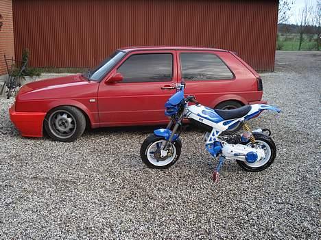 Suzuki street magic byttet /:  - smukt par det skal lige siges at det skørte på golfen kun var midlertidigt den har fået ny nu(: billede 13