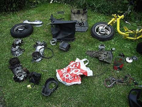 Yamaha jog fs evo !Byttet gpr50 - sådan så den ud dengang jeg købte den billede 16