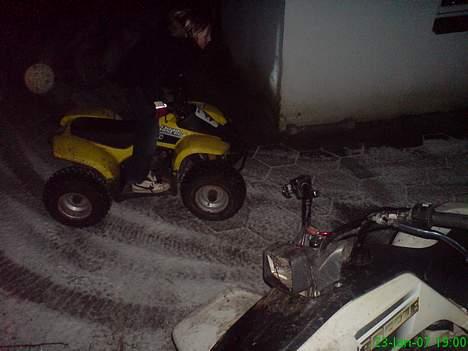 Yamaha 125 ccm Breeze STJÅL:ET - Min lillebror leger Tokyo Drift på hans crosser :D billede 15