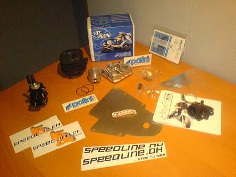 Aprilia Sonic GP (Byttet) - Polini cylinder kit, delorto karburator, hebo studs, og lidt andet smålir... billede 4