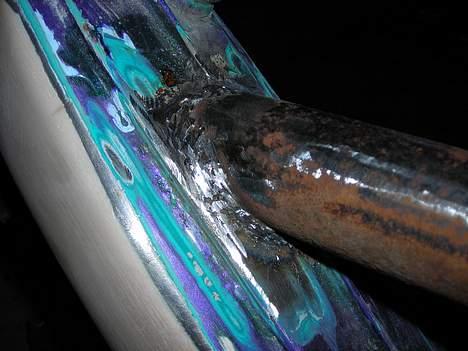 Puch maxièn solgt - stangen er svejst på billede 11