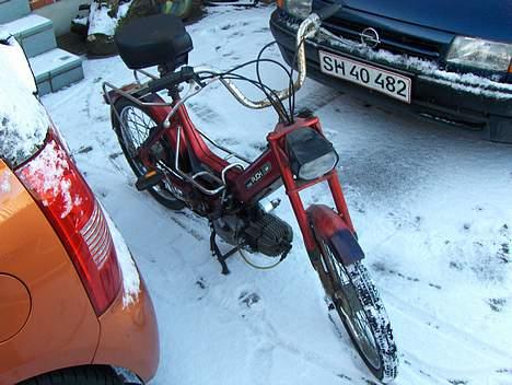 Puch Maxi P E50 - Solgt - Den blå bil, Opel Astra 1,6i 75 HK :D billede 12