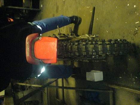 Honda XR 80   funbike SOLGT - helt nye røde bagskærm :b billede 10