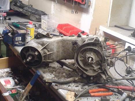 Piaggio Nrg . solgt - Motoren lidt skilt ad . billede 8