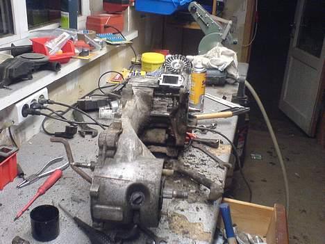 Piaggio Nrg . solgt - Motoren lidt skilt ad . billede 10