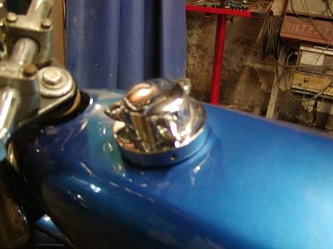 Yamaha Fs1 4 gears 50 cc - Tankdæksel. Folk syens det er grimt. Jeg synes sku det er fedt! billede 3