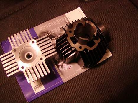 Yamaha Fs1 4 gears 50 cc - Ny tuncylinder. 40 mm med 4 skyllekanaler og høj komp. topstykke billede 6