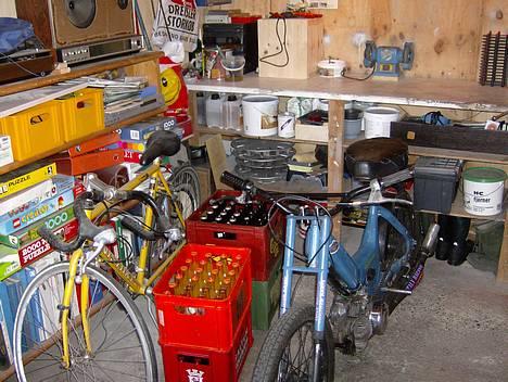 Puch maxi k racing  ($olgt) - kværnen inde på værkstedet  billede 11