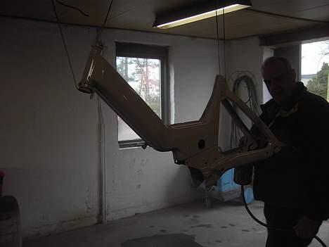 Puch Maxi K E50 - Stelet bliver lige sprøjt spardlet færdig...! billede 14