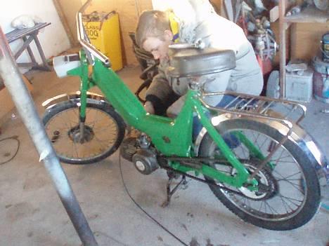 Puch Maxi K E50 - Så er den ved at blive samlet...! billede 15
