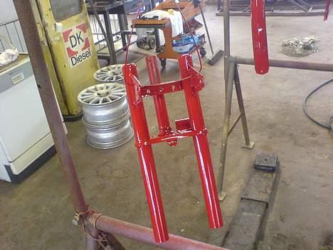 Puch maxi k ''SOLGT''  - ´´forgaffel´´ ny malet billede 10