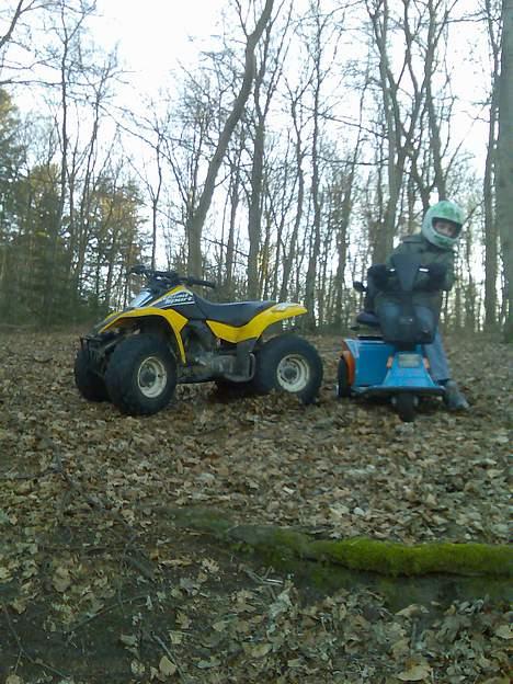 Suzuki lt80 STJÅLET!!!!! - i skoven med thomas på hans spasser jeep! :) billede 17