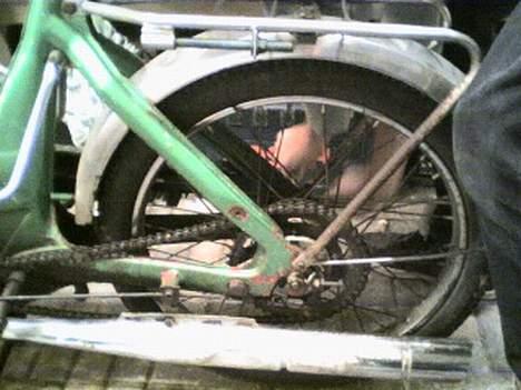 Puch Maxi K ( Byt t benelli! ) - baghjul og udst. billede 5