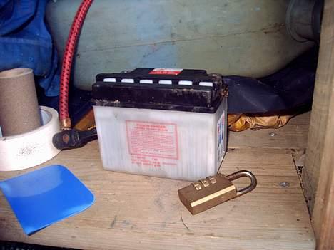 Piaggio zip ¤¤byttet til comet¤¤ - mit batteri billede 8