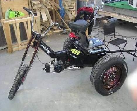 Puch e50 projekt skabdig 2 pla - som den står nu!! :D billede 1