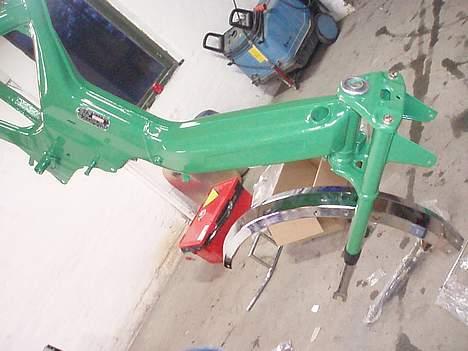 Puch Maxi K E50 - Så er der kommet KROM forskærm på...! billede 18