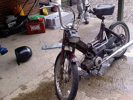 Puch maxi  SOLGT - her ser du det forfra og lidt fra siden billede 14