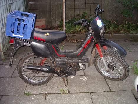 Yamaha Sting -=Til Salg=- - Her er den lækre havne moped så, inkl den obligatoriske mælkekasse :) billede 1