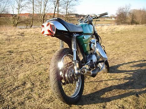 Yamaha fs1 dx 4 gear  - tjaa... 120/70 fra michelin... go´ røv... billede 4