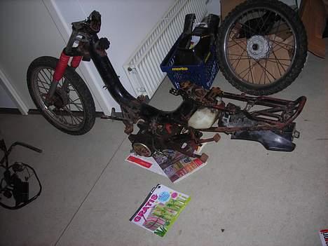 Yamaha sting project Smidt ud - så røg forgaflen sku på hehe  billede 16