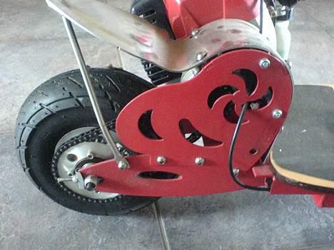 MiniBike Benzin Løbehjul. billede 5