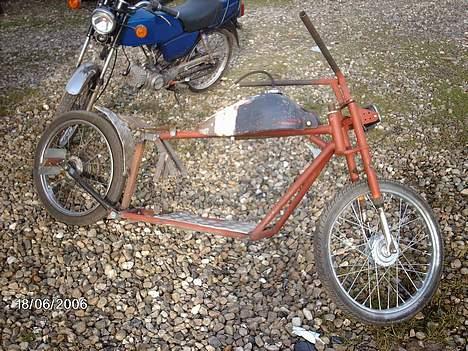 Puch  harley homemade solgt billede 10