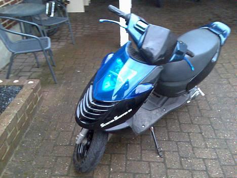 Aprilia sonic  - sådan så den ud får jeg fik den  billede 1