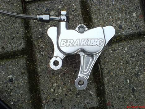 Piaggio NRG Mc2 LC - SOLGT - - "Das calibra" som kommer til at klemme omkring en oversize galfeskive foran! billede 6