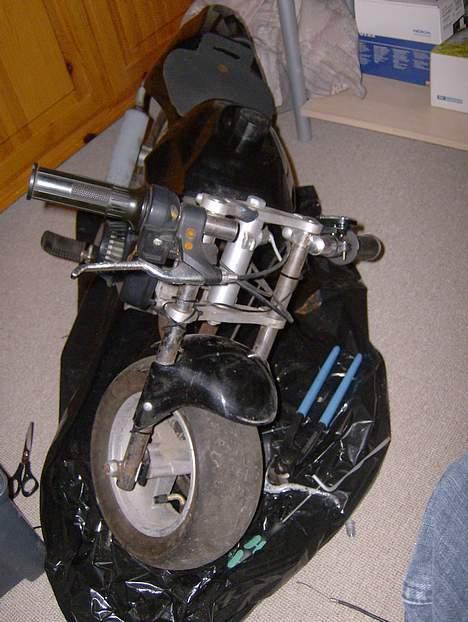 MiniBike pocket bike projekt SOLGT billede 1