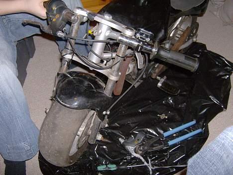 MiniBike pocket bike projekt SOLGT billede 7