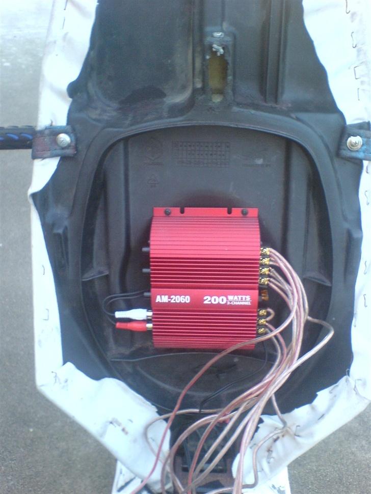 Piaggio NRG Black and Blue solgt billede 11