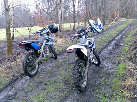 Derbi Senda Supermotard.byttet - vi var lige ud og lege lidt;P billede 8