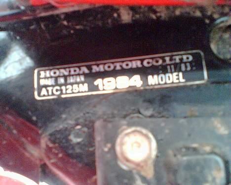 Honda ATC 125M billede 10